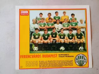 Плакат из журнала ,,Stadion- Ferencvaros 2