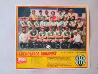 Плакат из журнала ,,Stadion- Ferencvaros 3