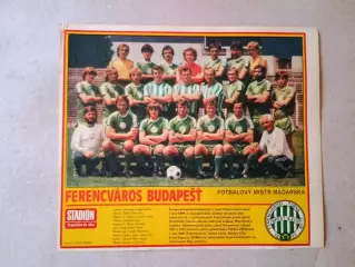 Плакат из журнала ,,Stadion- Ferencvaros 4