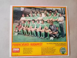 Плакат из журнала ,,Stadion- Ferencvaros 5
