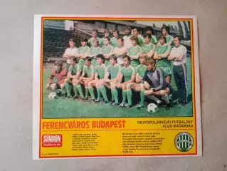 Плакат из журнала ,,Stadion- Ferencvaros 6