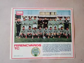 Плакат из журнала ,,Stadion- Ferencvaros 7