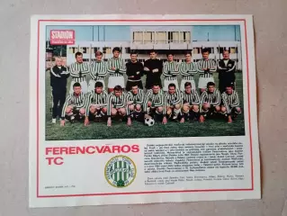 Плакат из журнала ,,Stadion- Ferencvaros 8