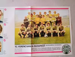 Плакат из журнала ,,Stadion- Ferencvaros 9