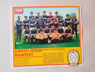 Плакат из журнала ,,Stadion- Dozsa 3