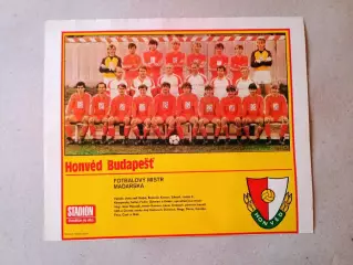 Плакат из журнала ,,Stadion- Honved