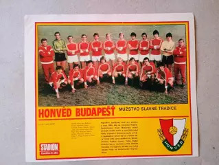 Плакат из журнала ,,Stadion- Honved 5