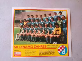 Плакат из журнала ,,Stadion- Zagreb 2