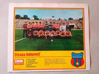 Плакат из журнала ,,Stadion- Steaua