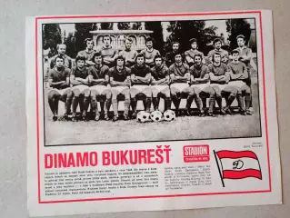 Плакат из журнала ,,Stadion- Dinamo 2