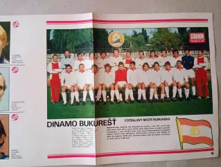Плакат из журнала ,,Stadion- Dinamo 5