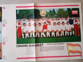 Плакат из журнала ,,Stadion- Dinamo 6