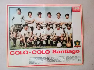Плакат из журнала ,,Stadion- Colo Colo 2