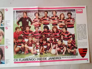 Плакат из журнала ,,Stadion- Flamengo 3