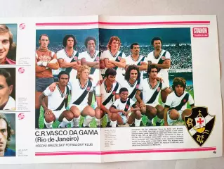 Плакат из журнала ,,Stadion- Vasco da Gama