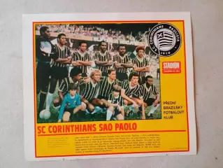 Плакат из журнала ,,Stadion- Corinthians 1