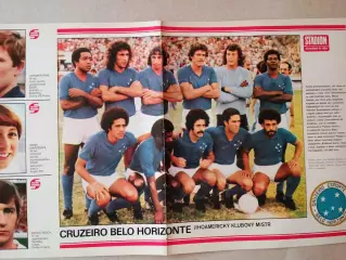 Плакат из журнала ,,Stadion- Cruzeiro