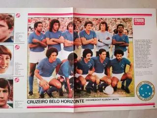 Плакат из журнала ,,Stadion- Cruzeiro 2