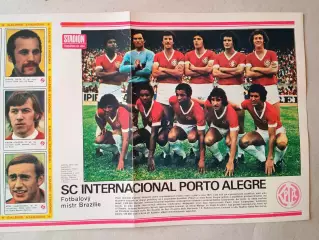 Плакат из журнала ,,Stadion- Porto Alegre