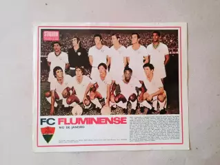 Плакат из журнала ,,Stadion- Fluminense