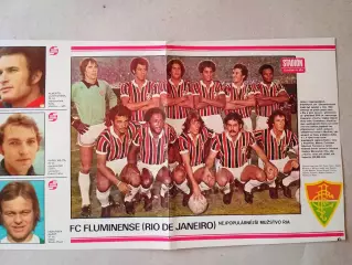 Плакат из журнала ,,Stadion- Fluminense 2