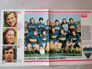 Плакат из журнала ,,Stadion- Boca Juniors