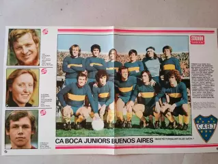 Плакат из журнала ,,Stadion- Boca Juniors 2