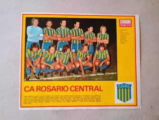 Плакат из журнала ,,Stadion- Rosario Central 2