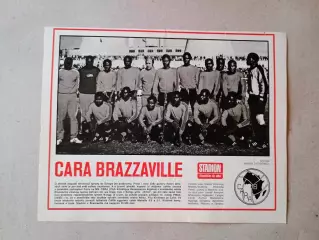 Плакат из журнала ,,Stadion- Brazzaville