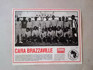 Плакат из журнала ,,Stadion- Brazzaville 2