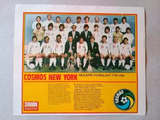 Плакат из журнала ,,Stadion- Cosmos