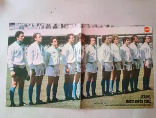 Плакат из журнала ,,Stadion- Italy 2