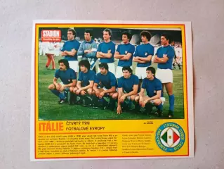 Плакат из журнала ,,Stadion- Italy 4