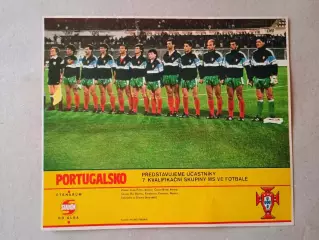 Плакат из журнала ,,Stadion- Portugal