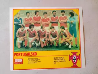 Плакат из журнала ,,Stadion- Portugal 5