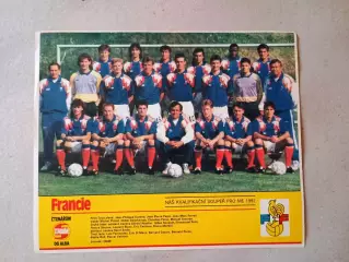 Плакат из журнала ,,Stadion- Francie