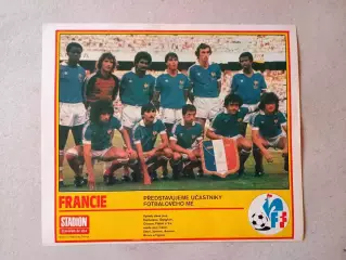 Плакат из журнала ,,Stadion- Francie 3