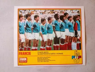 Плакат из журнала ,,Stadion- Francie 5