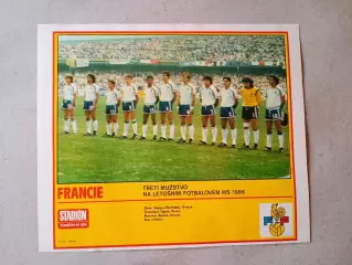 Плакат из журнала ,,Stadion- Francie 7