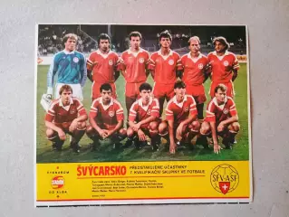 Плакат из журнала ,,Stadion- Svycarsko