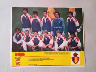 Плакат из журнала ,,Stadion- Belgie 2