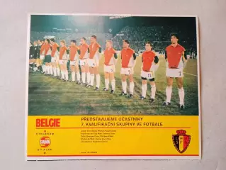 Плакат из журнала ,,Stadion- Belgie 5