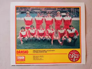 Плакат из журнала ,,Stadion- Dansko