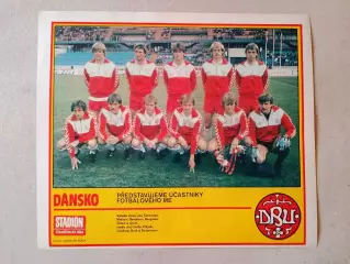 Плакат из журнала ,,Stadion- Dansko 2