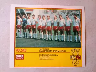 Плакат из журнала ,,Stadion- Polsko 2