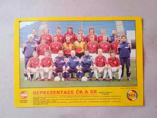 Плакат из журнала ,,Stadion- Czechoslovakia