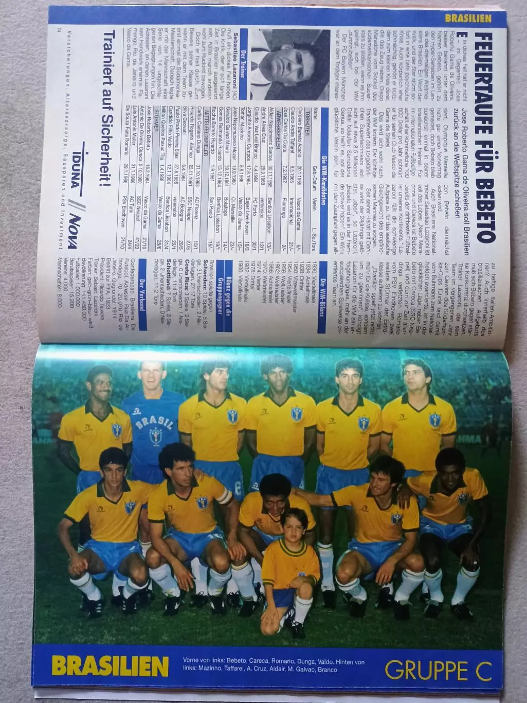 Fussball Sport - WC 1990 3