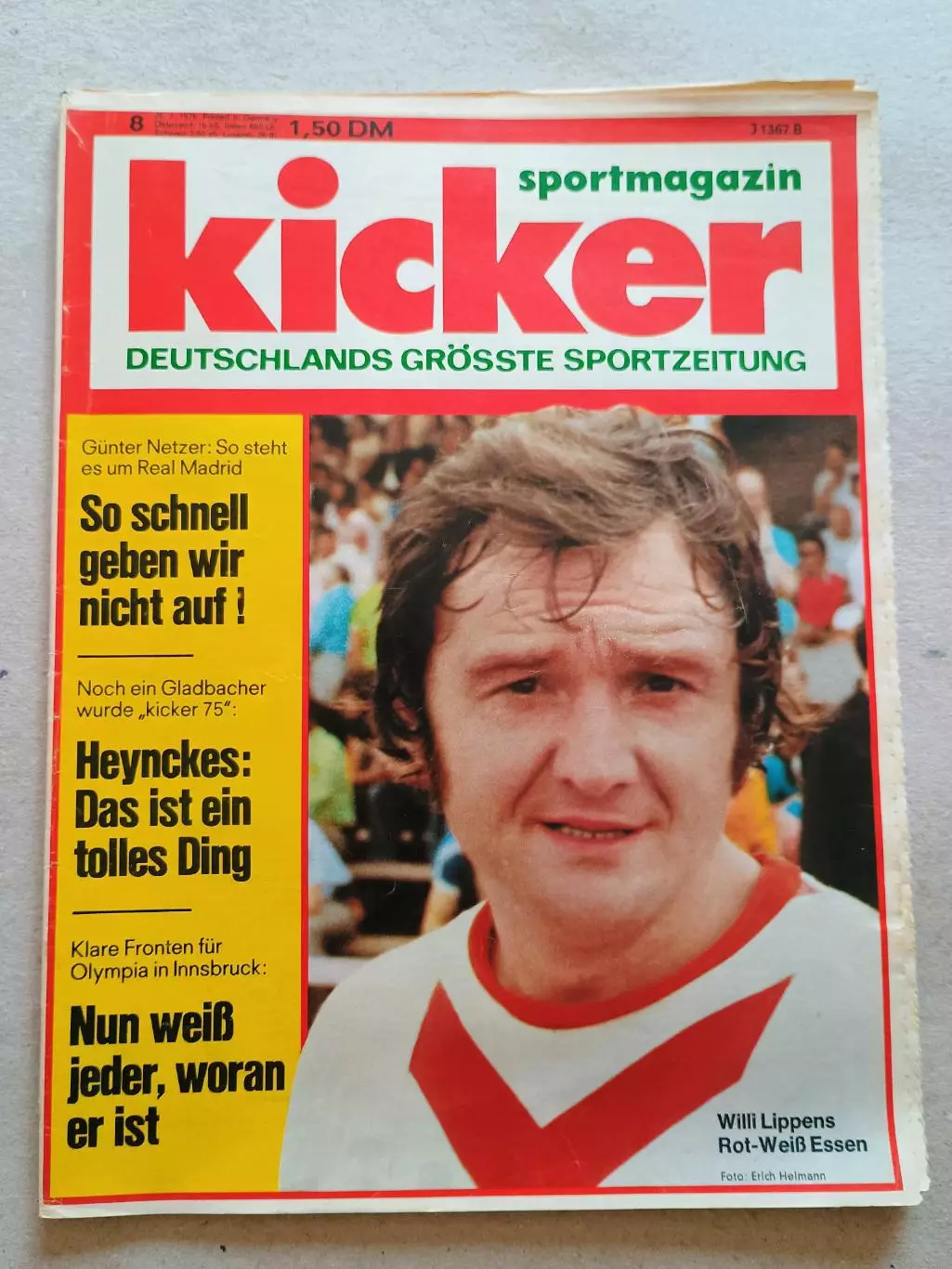 Kicker 1976 nr. 8 - отсутствуют страницы 61,62