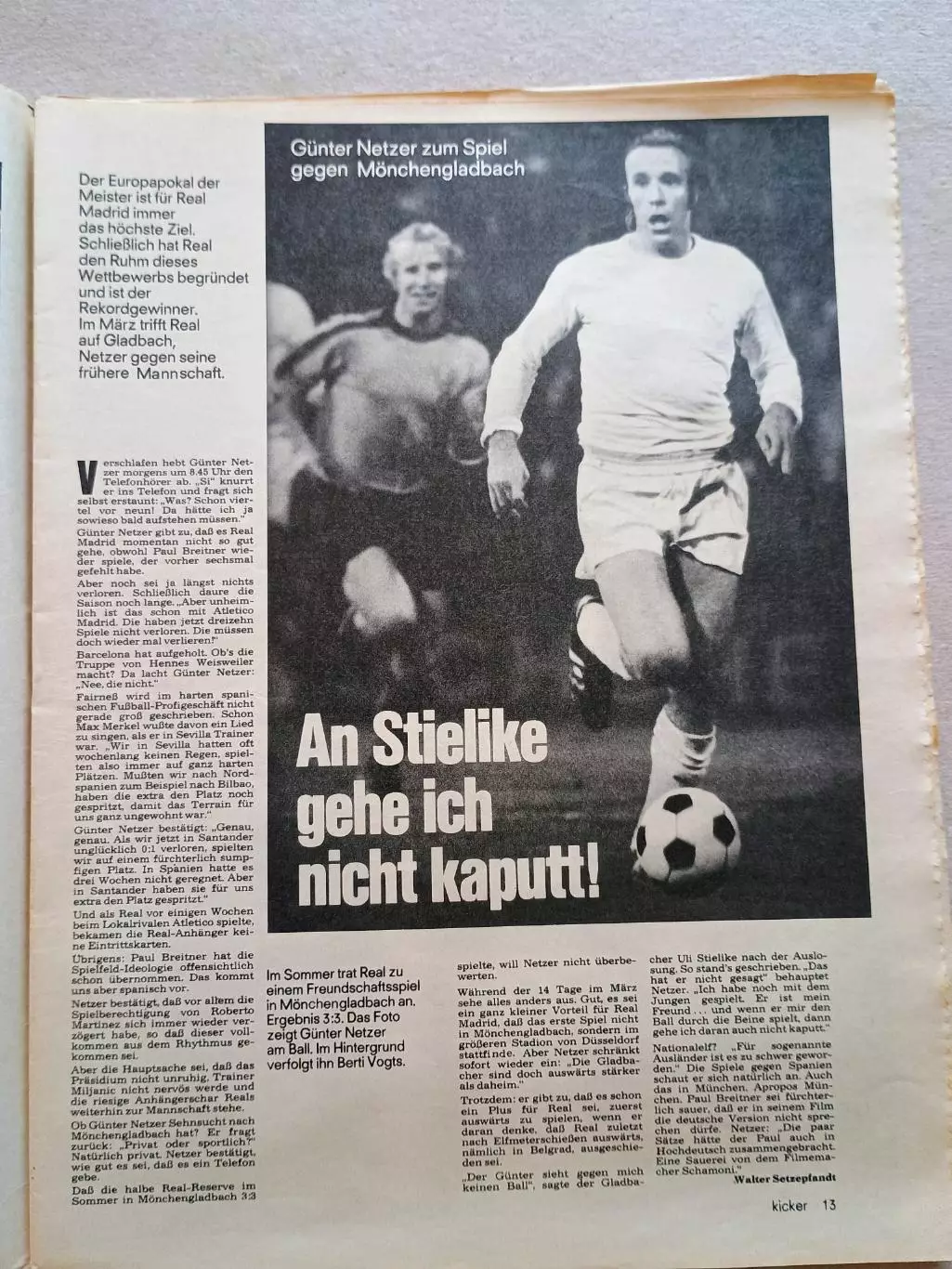 Kicker 1976 nr. 8 - отсутствуют страницы 61,62 2