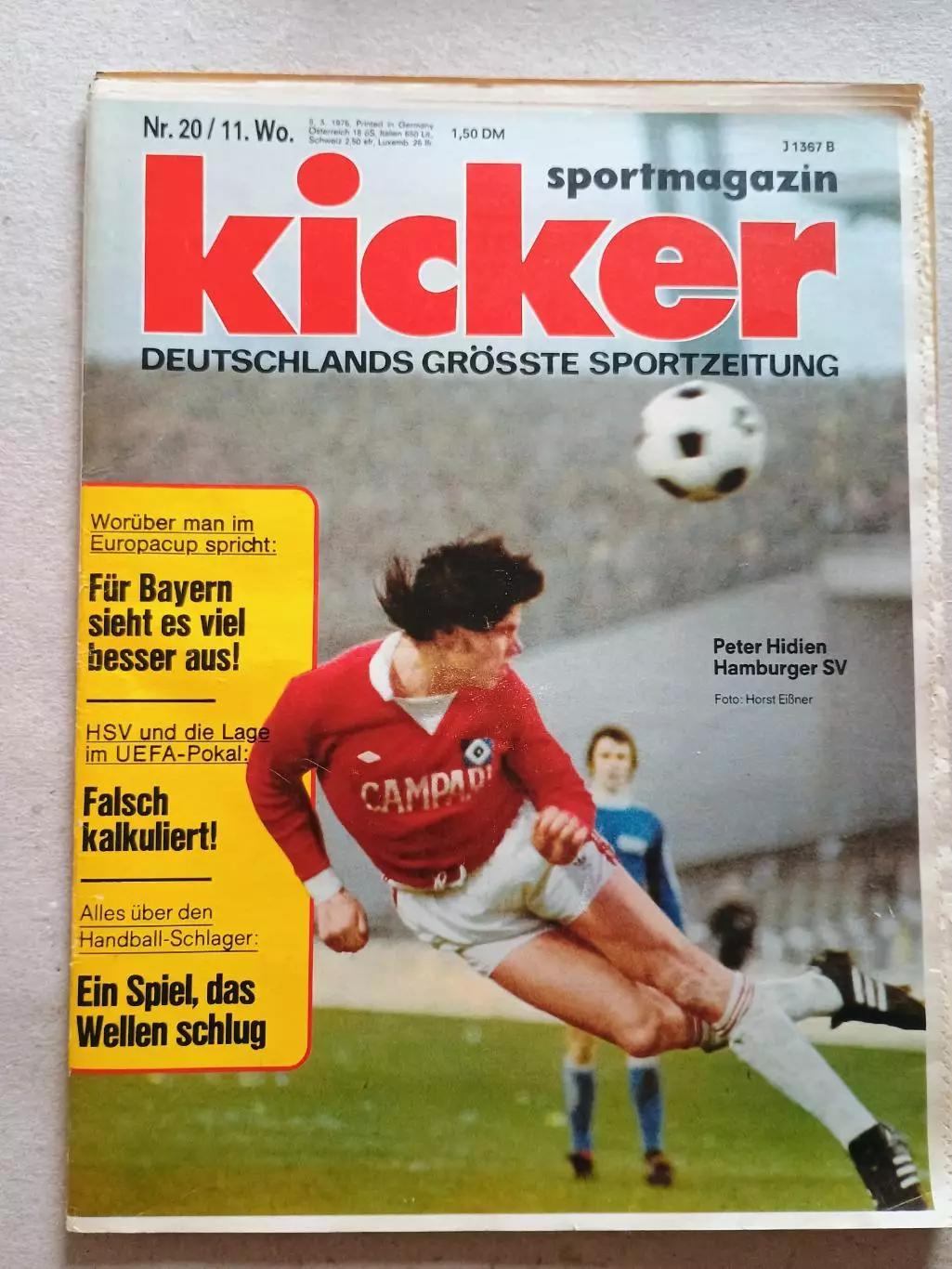 Kicker 1976 nr. 20 - отсутствуют страницы 83,84